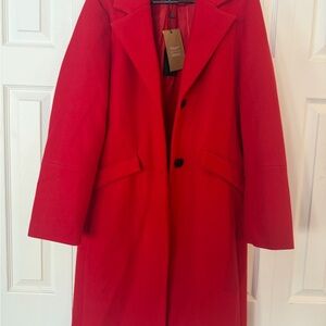 Vero Moda Vibrant Red Trench Coat